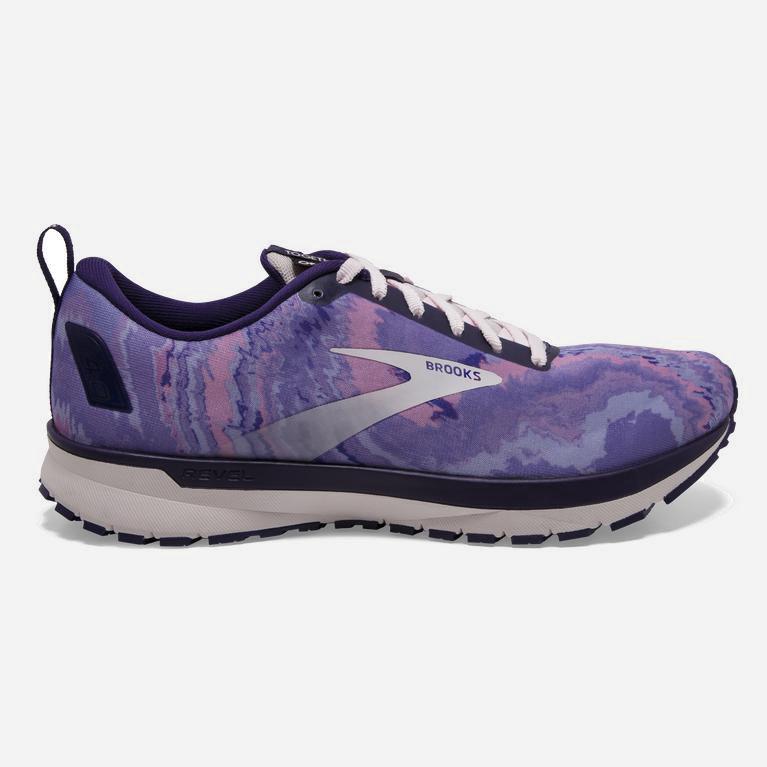 Brooks Revel 4 Australia - Women's Road Running Shoes - Orchid/Purple/Black (297138-XLI)